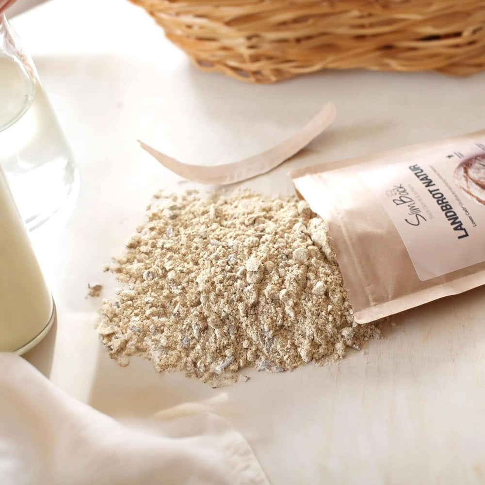 LOWER CARB BRAD BLEND, keto, vegansk og glutenfrit proteinbrød alternativ uden soja og korn Naty Shop Kitchen