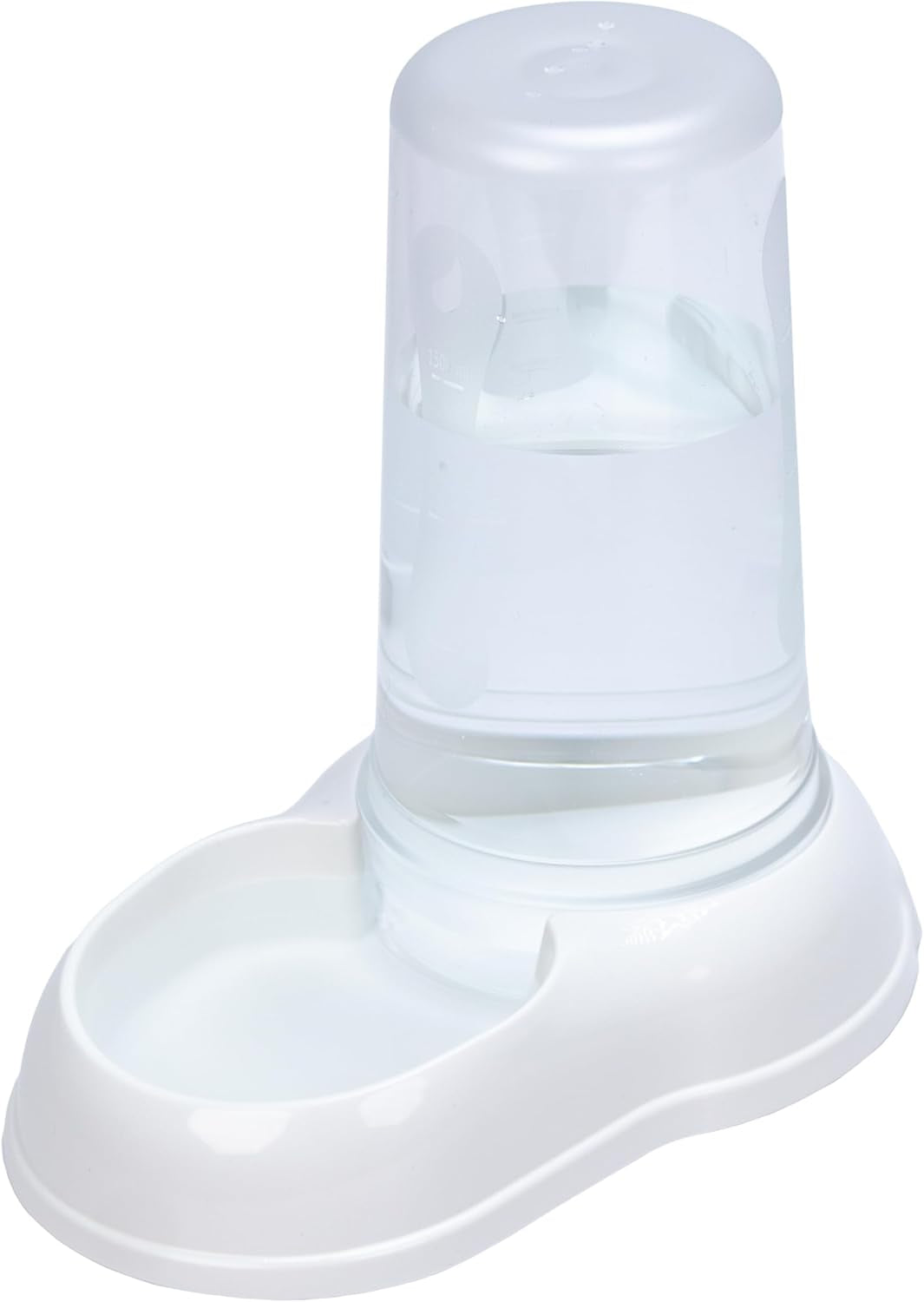 Ferplast Futter- oder Wasserspender für Hunde und Katzen AZIMUT 600 Futtertrog Vand 0,6 liter, Rutschfester Boden, 12,5 x 19 x H 19,5 cm Blå