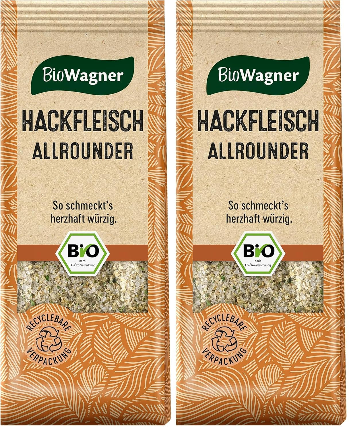 BioWagner - Bio Ras el Hanout, Gewürzmischung für orientalische und arabische Gerichte, ideel til Couscous, Tajine eller Hummus, naturbelagte Bio-Zutaten, genanvendelig Verpackung, 50 g