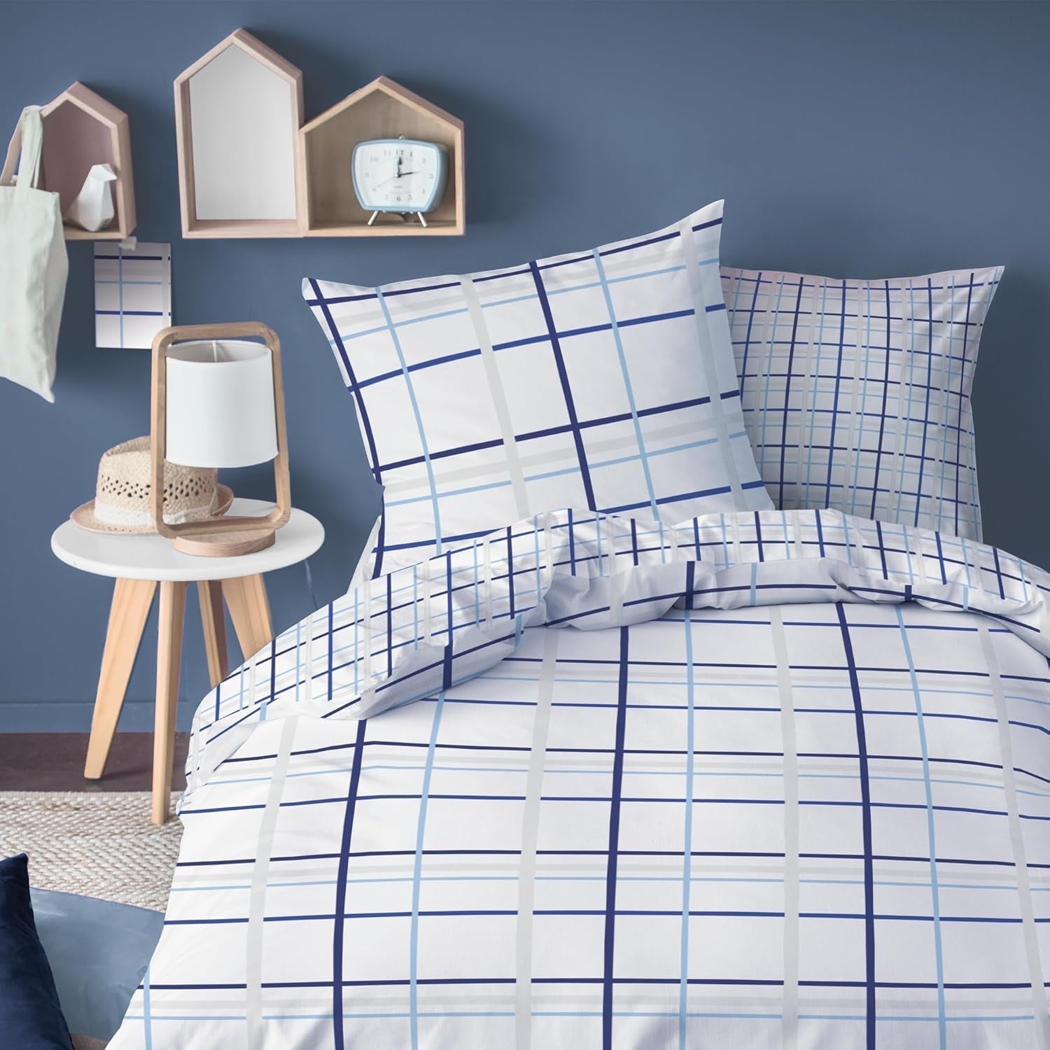 Sengetøj til piger, Unicorn, bomuld Sengetøj - børn Naty Shop Rektangler