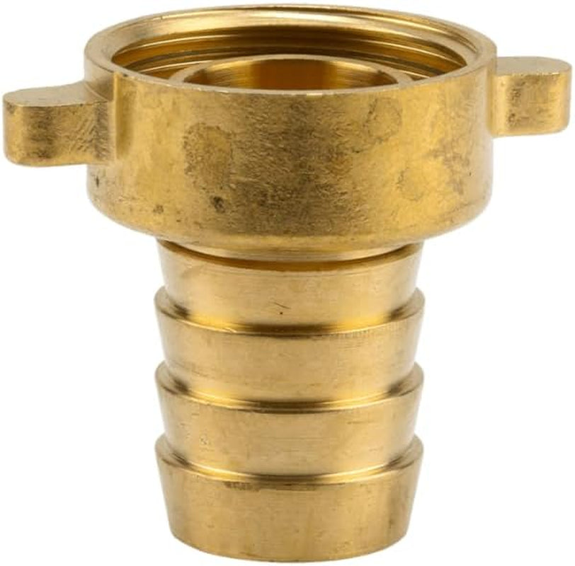 Racord furtun din alamă Gardena, 2 piese: Racord din alamă de înaltă calitate, filet de 26,5 mm (G 3/4 inch), pentru furtunuri de 13 mm (1/2 inch) (7140-20)