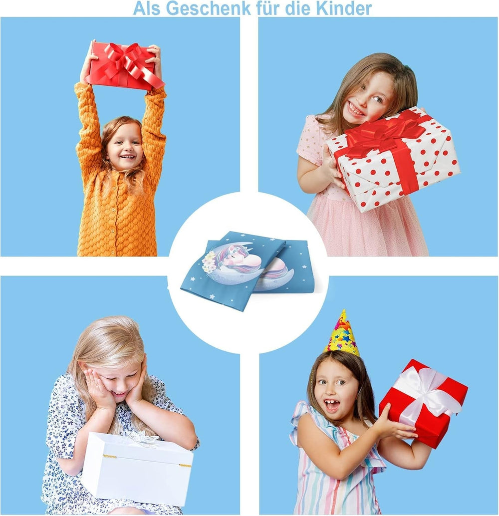 Sengetøj til børn, Unicorn Soft, mikrofiber Sengetøj - børn Naty Shop