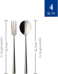 Villeroy & Boch - Daily Line Specials Spaghetti bestiksæt 4 styks Kitchen Naty Shop