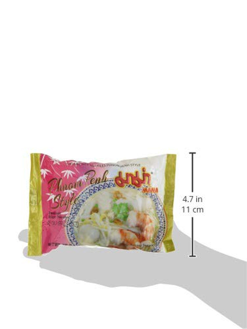 MAMA Phnom Penh instant risnudler - orientalsk stil instant risnudler - autentisk thailandsk køkken - 12 x 70 g