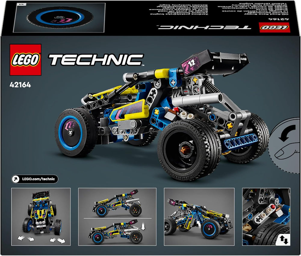 LEGO Technic Offroad Racing Buggy Billegetøj til børn Buggy Racing Car Byggesæt Gave til drenge og piger 8 år gammel Rallybil Model 42164 Byggesæt Besuche den LEGO-Store