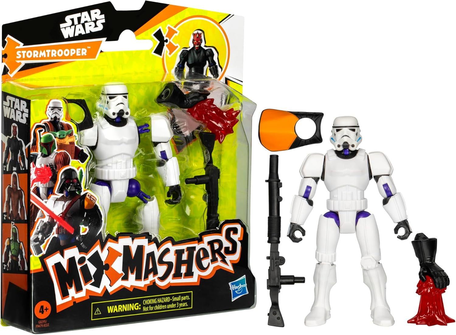 Star Wars Mixmashers Stormtrooper, der kan tilpasses mix-og-match actionfigurer og tilbehør Actionfigurer Naty Shop
