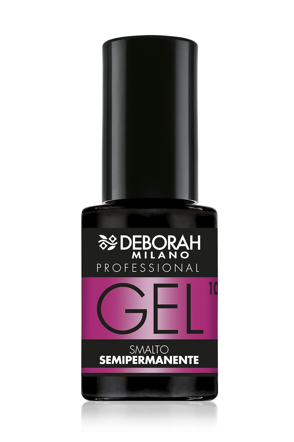 Milano Professional semi-permanent neglelak, nr. 21 Bourgogne, volumengivende effekt, langtidsholdbar, til intense og blanke negle, 4,5 ml
