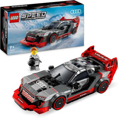LEGO Speed Champions Audi S1 E-Tron Quattro racerbilsæt med billegetøj til at bygge, lege og vise, bilmodel til børn, gave til 9-årige drenge og piger 76921 Byggesæt Besuche den LEGO-Store Single