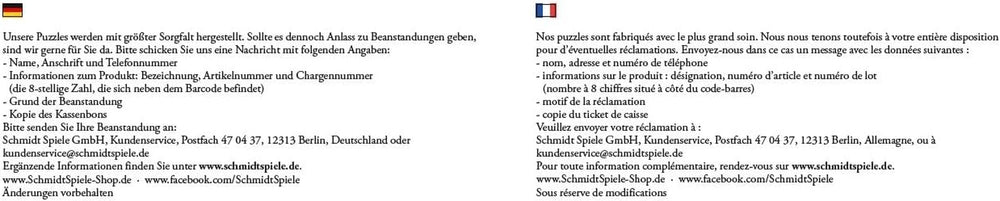 Schmidt Spiele 58288, Oplev verden, puslespil 1000 brikker Puslespil Naty Shop