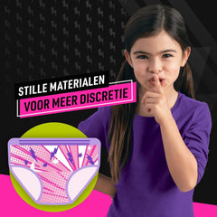 Pampers Pyjamasbukser Ensfarvede Hjerter 4-7 år 60 Pyjamasbukser 17-30 kg Hele natten Lækagebeskyttelse