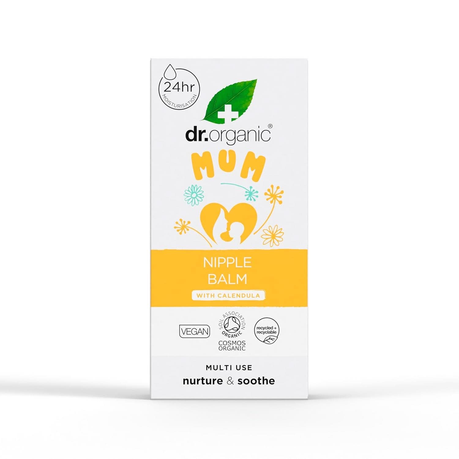Balsam pentru sfarcuri Dr Organic cu Calendula, Lanolină, Alinare naturală, Pentru răni și sfârcuri crăpate, 30 ml Accesorii Hrana si Alaptare Bebe Naty Shop