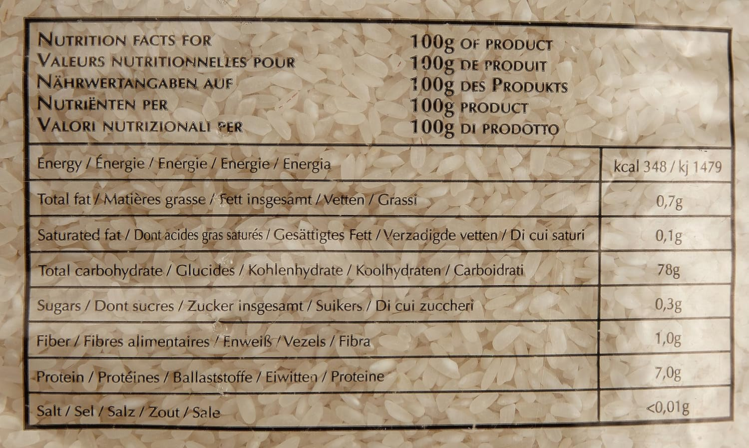 - Japansk Shinode ris, (1 x 10 kg)