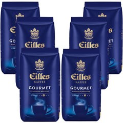 Eilles Gourmet Café, boabe întregi de 500 g, pachet de 6