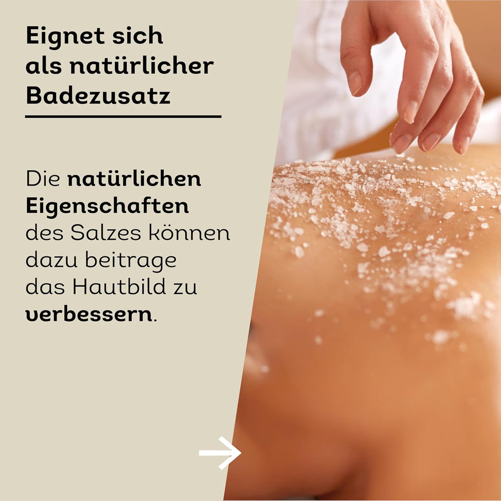 Küper Selection Meersalz - 1000 g groft salt til krydderier og forfining - ohne Zusätze eller Chemical Nachbehandlung