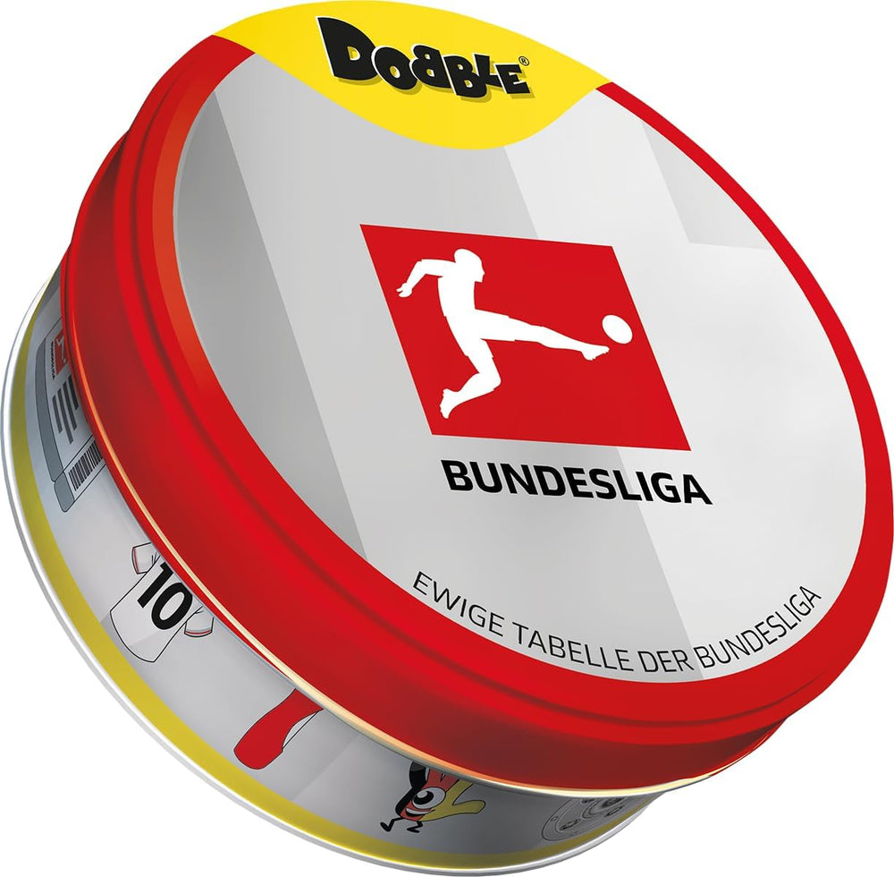 Dobble Bundesliga, familiespil, kortspil, 2-8 spillere, i alderen 6+, 15 minutter, tysk