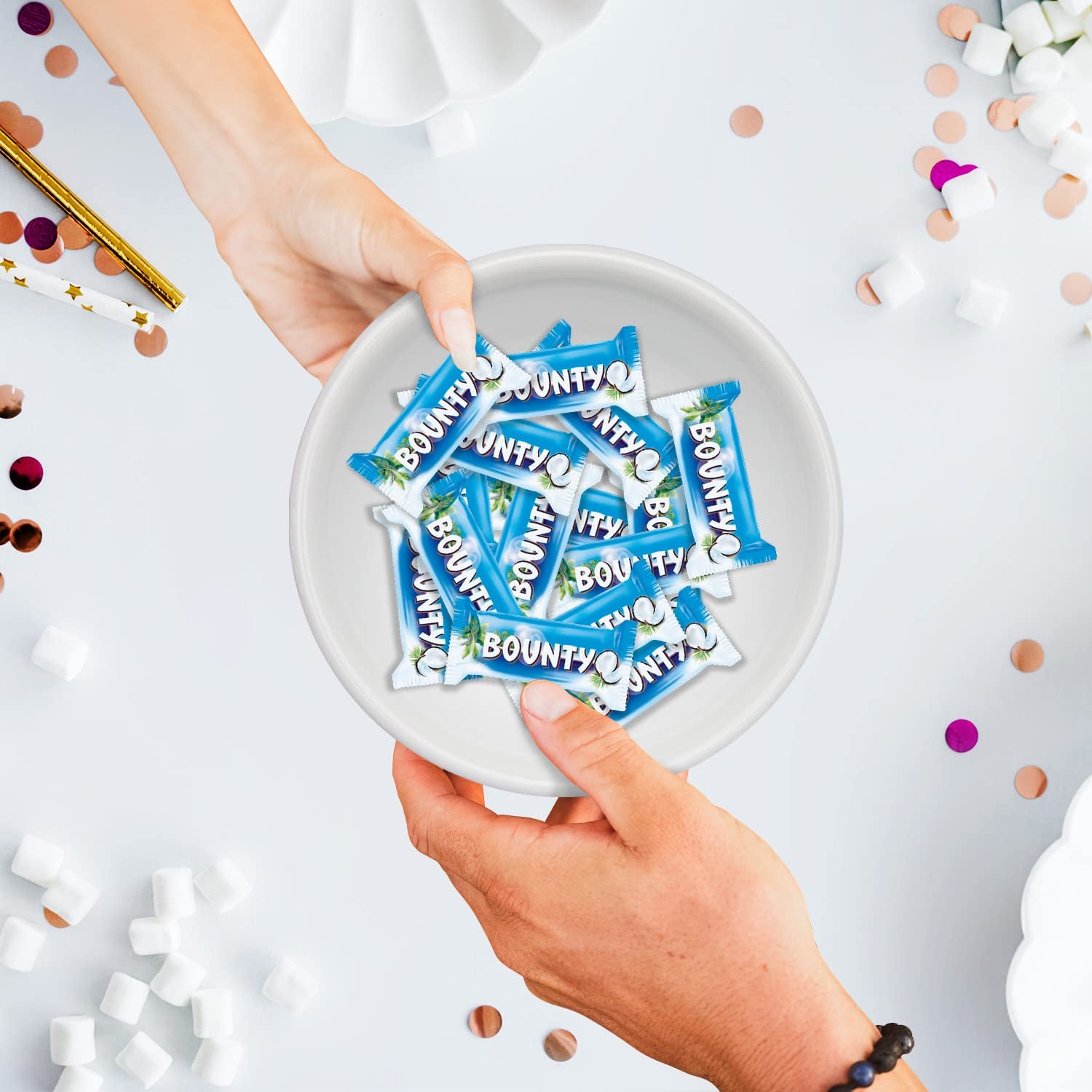 Bounty chokoladebarer | Kokos og chokolade | Forskellige pakkestørrelser