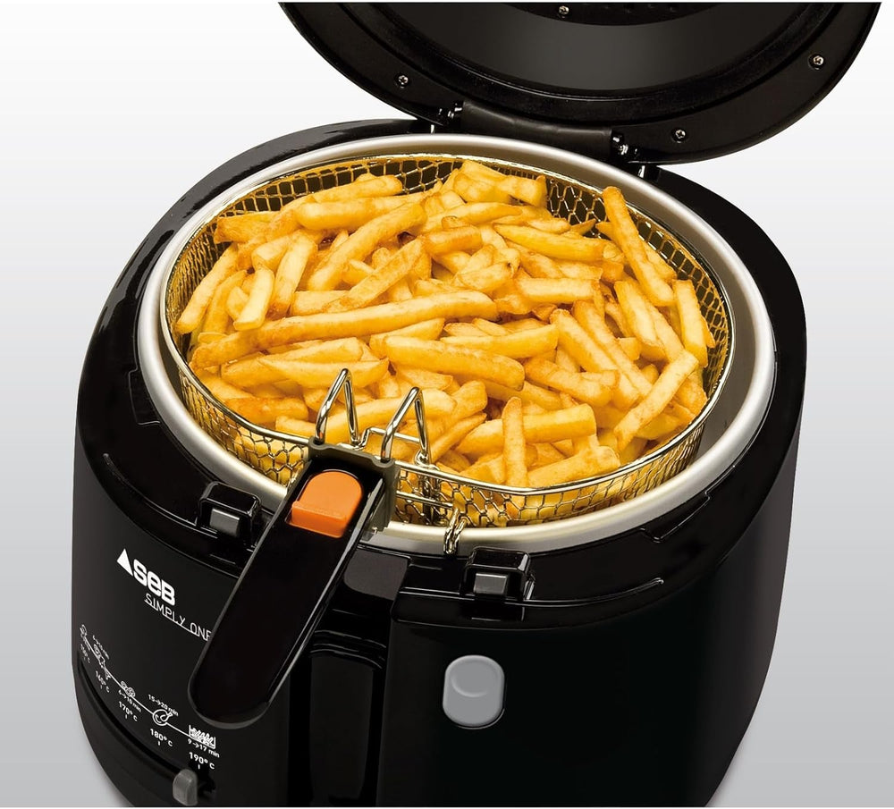 Tefal Simply One Electric Friture, XL kapacitet til pommes frites op til 1,2 kg, eksklusivt vægkølesystem Hvidevarer Naty Shop