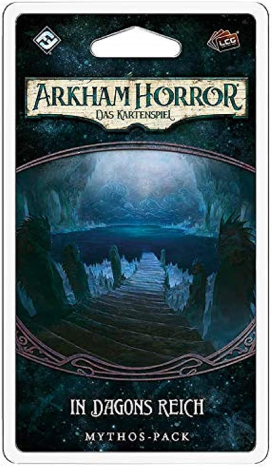 Fantasy Flight Games, Arkham Horror: LCG, Core Game, Expert Game, Card Game, 1-4 spillere, i alderen 14+, 45+ minutter, tysk, flerfarvet, farverigt