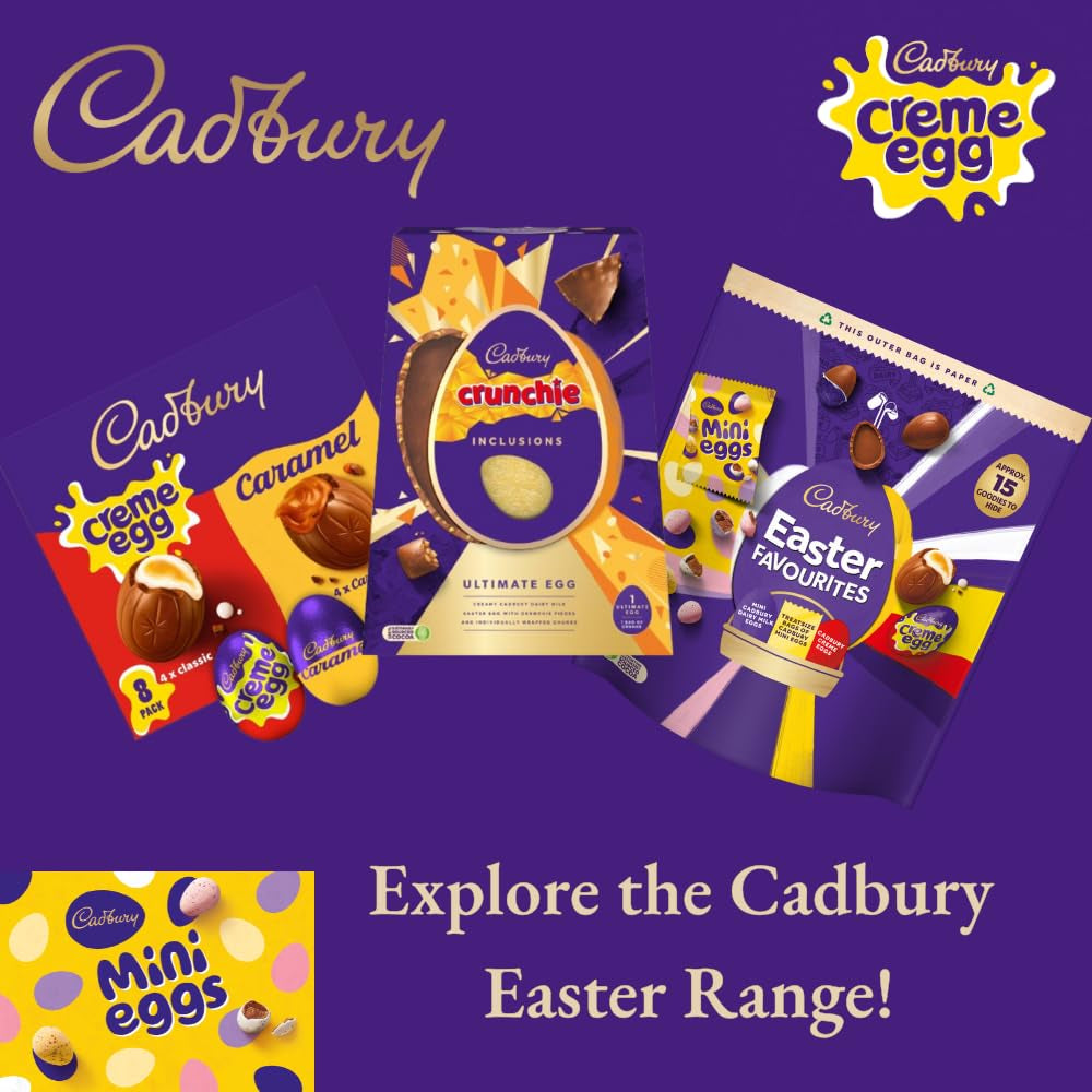 Solid pose med små chokoladeæg (80 g) i en sprød sukkerbakke (påskeforme)