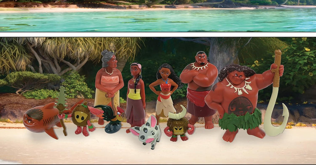 Disney Vaiana Rhymes și personaje Action figures Naty Shop