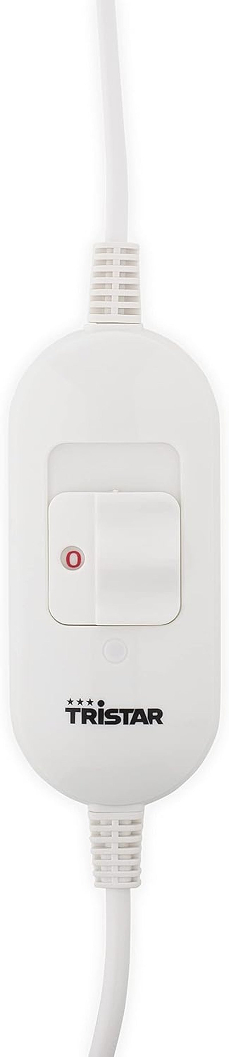 Tristar termisk tæppe - Elektrisk fleece tæppe, 2 varmeniveauer, kan maskinvaskes, 150 X 80 cm, BW-4753 Dyner og dyner Naty Shop