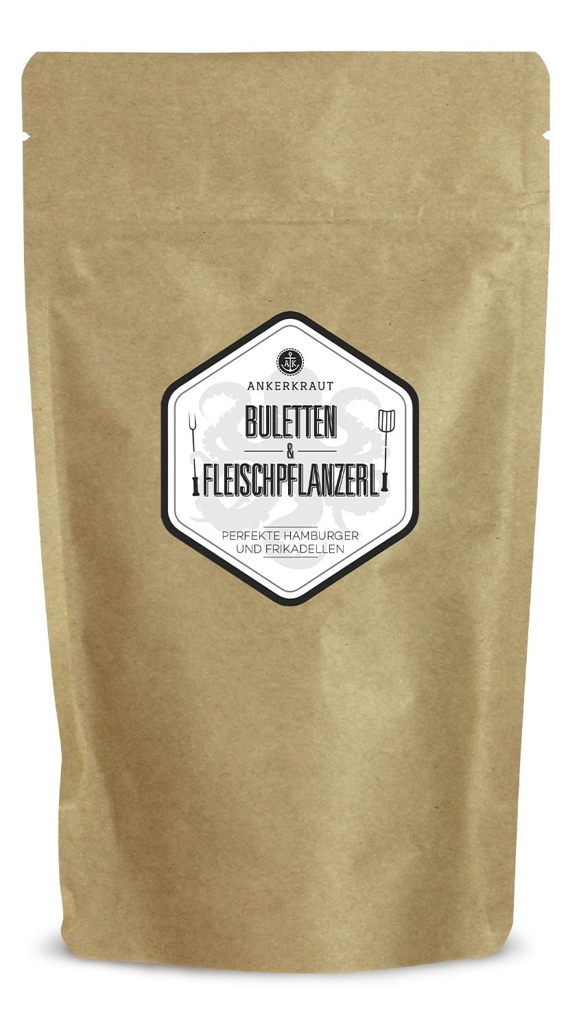 Ankerkraut Bulettes & Fleischpflanzerl, Gewürzmischung für Buletten und Frikadellen, 250 g i en pose med smag