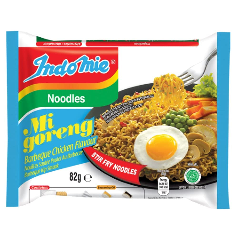 INDOMIE - Instant Mi Goreng Nudler - Multipak (40 x 80 g)