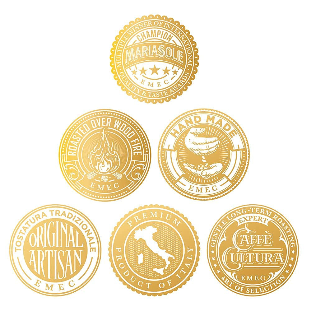 Caffè Crema 1kg – Traditionelle Röstung in Sizilien über Holzfeuer In Handarbeit – Premium Kaffeebohnen für Vollautomat und Siebträger