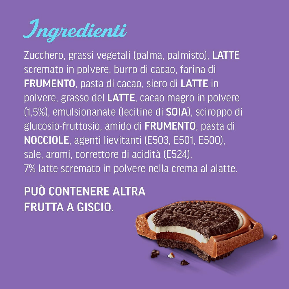 Chokolade Milka | Chokoladebarsandwich | Milka chokoladebarer | 90 ml i alt