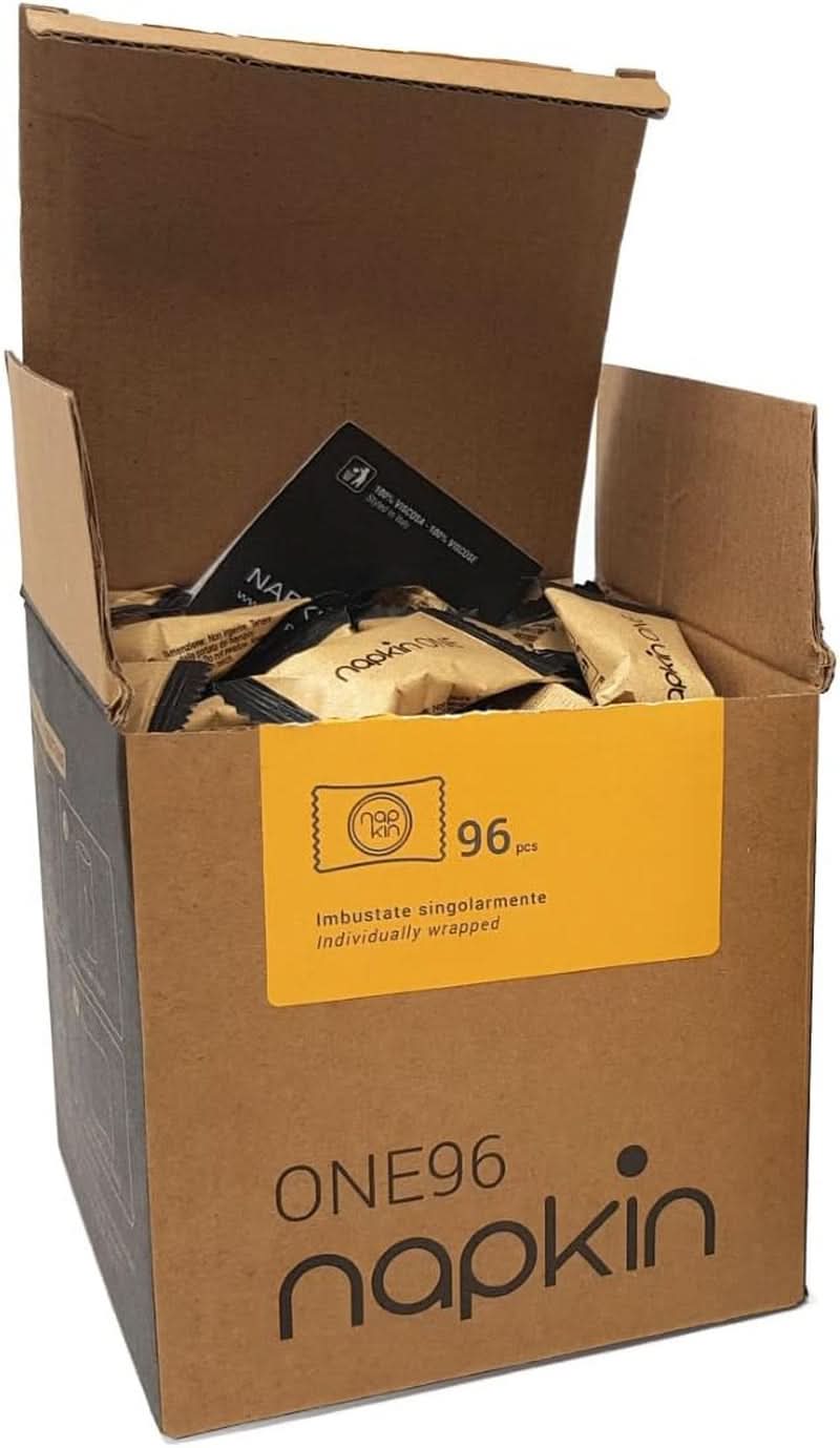 Komprimerede rengøringsservietter CREHO ONE 96 Baby vådservietter Naty Shop