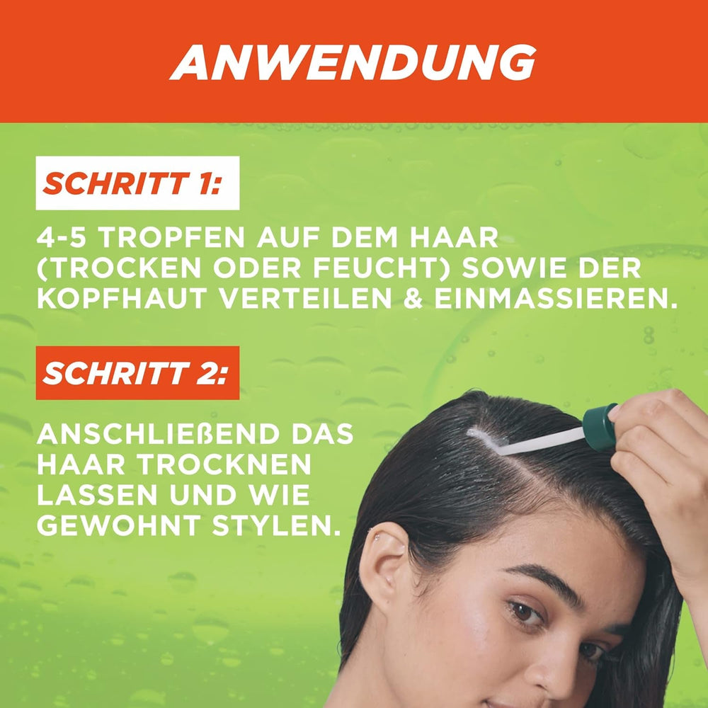 Garnier Strengthening Serum til tyndere hår og hovedbund Effektiv mod hårtab 2 x 125ml Garnier Hårpleje