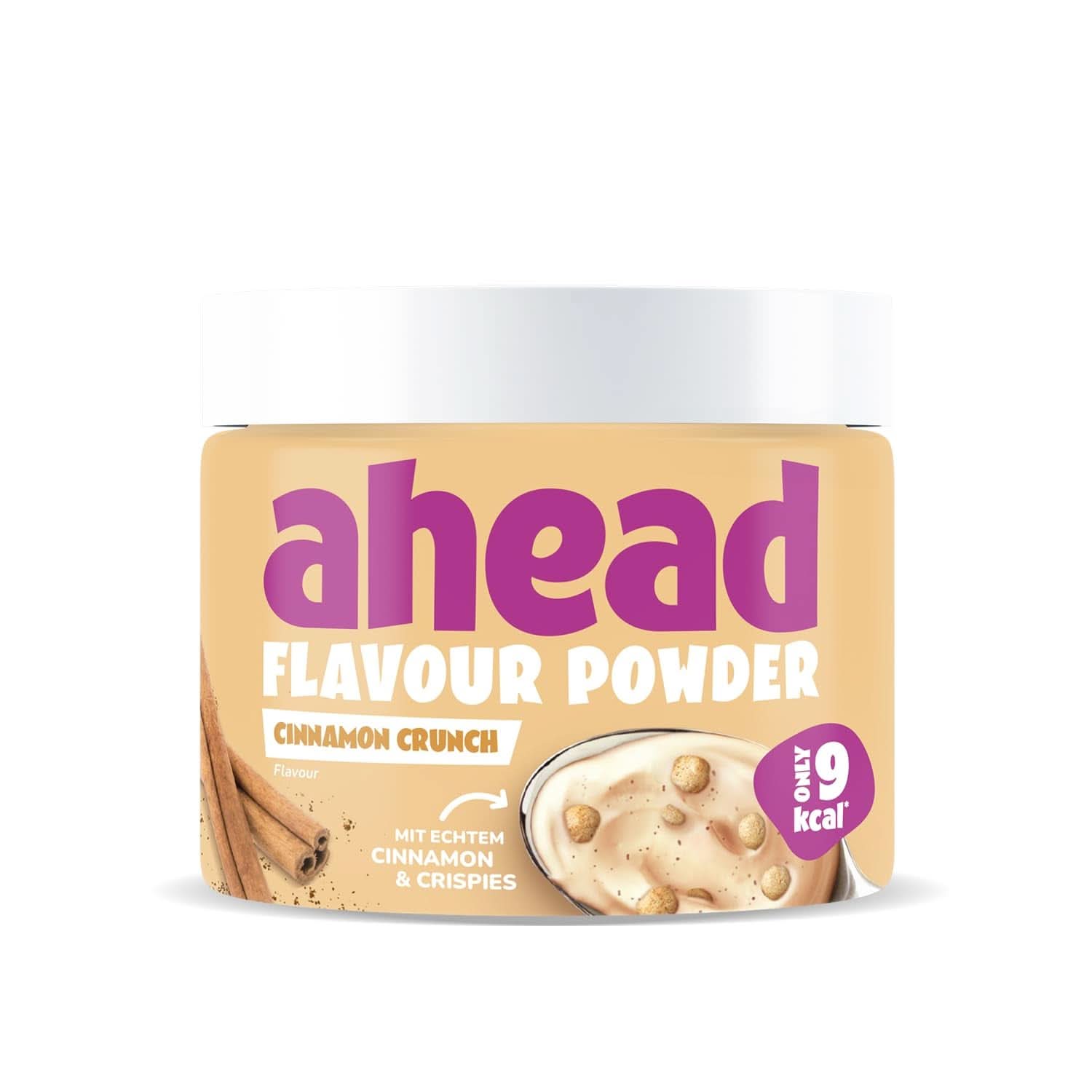Ahead Flavor Powder, Strawberry Chokolade 250 gram, 83 portioner Flavours Naty Shop Cinnamon
