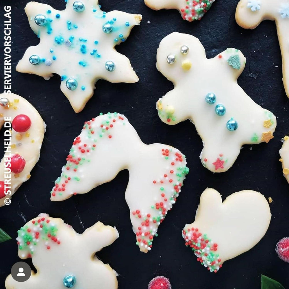 Juletemadrys, 40 gram Sprinkles Naty Shop