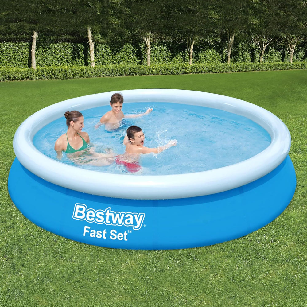 Bestway Fast Set pool, uden pumpe, blå, 366 x 76 cm, uden tilbehør
