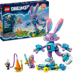 LEGO Dreamzzz Izzie og Bunchurro Spillekaninlegetøjet til børn 7+ 2-i-1 legesæt med helteminifigur og cyberling til fantasifuld legeoplevelse 71490 byggesæt Besuche den LEGO-Store standardtitel