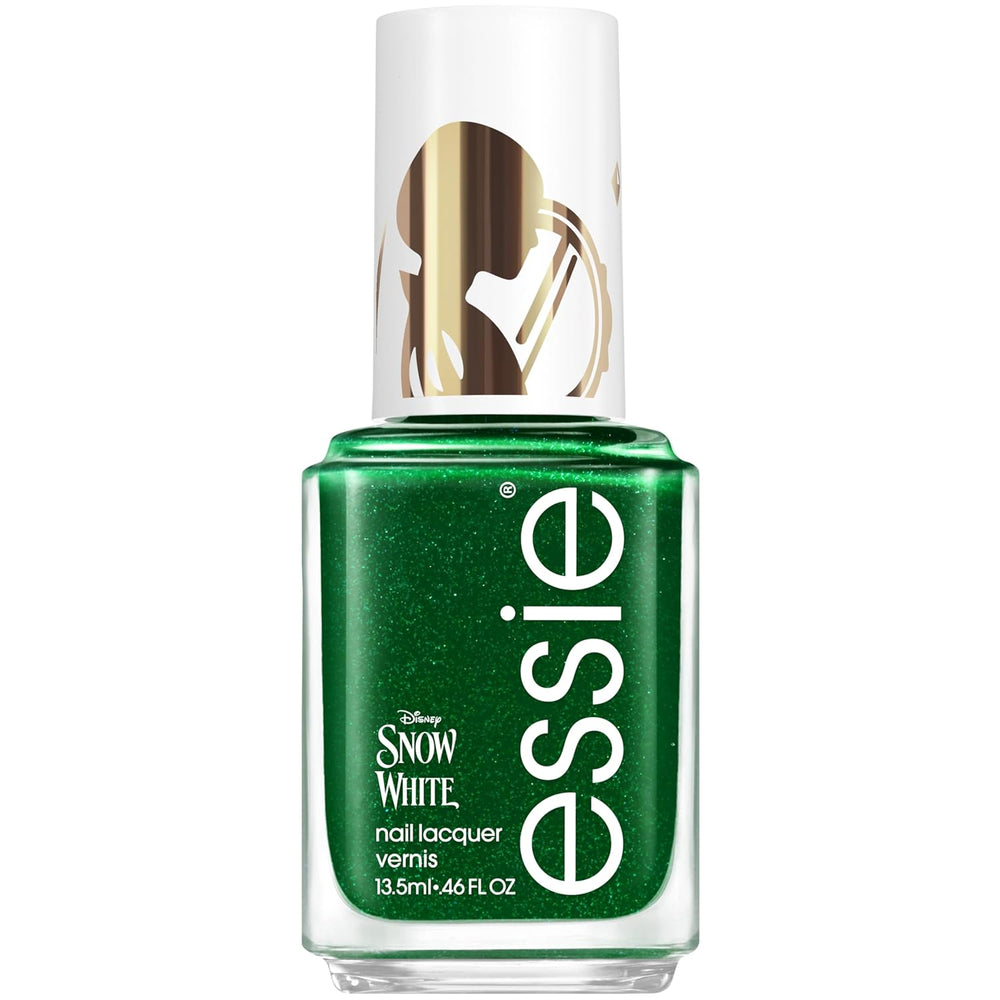 essie Nagellack – nr. 1004 seize the crown, Grün, professionel Maniküre in der limitierten Schneewittchen-Edition, farbintensive, 13,5 ml