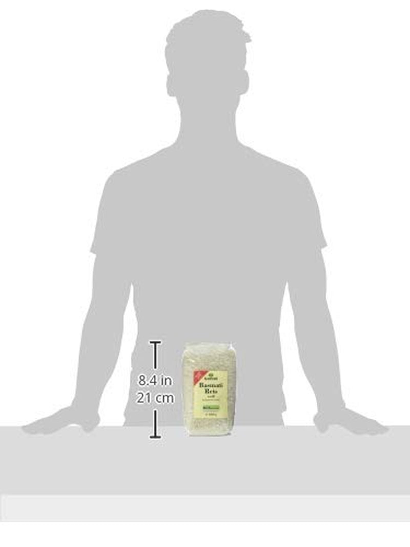 Økologisk Himalaya hvid Basmatiris, 1 kg