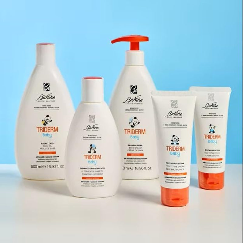 Bionike Triderm Baby vådservietter til tør og følsom hud Beroligende og opstrammende effekt Beskytter og fugter 72 servietter