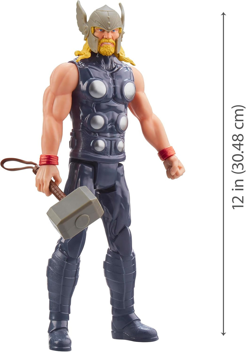 Marvel Avengers Titan Hero Series Blast Gear Thor Action Figure, jucărie mare de 30 cm, pentru copii de la 4 ani în sus Action figures Naty Shop