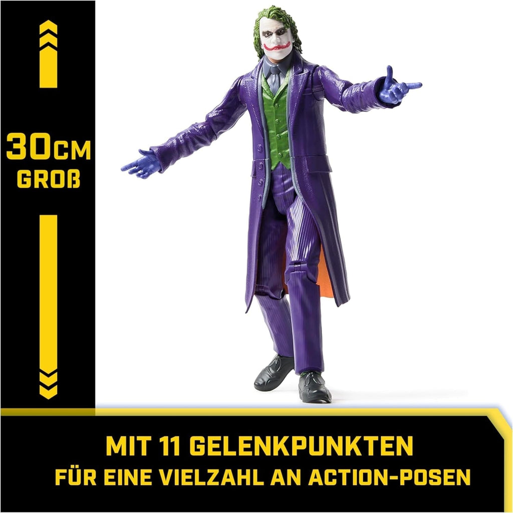 DC Comics the Dark Knight - Joker Action Figure Cunoscut din legendara trilogie the Dark Knight în 30cm. De la 3 ani Action figures Naty Shop