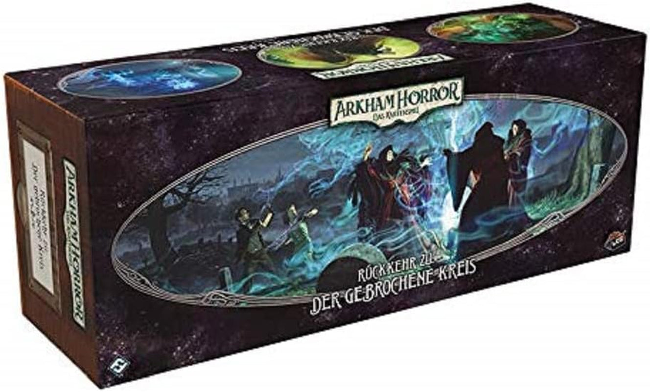 Fantasy Flight Games, Arkham Horror: LCG, Core Game, Expert Game, Card Game, 1-4 spillere, i alderen 14+, 45+ minutter, tysk, flerfarvet, farverigt