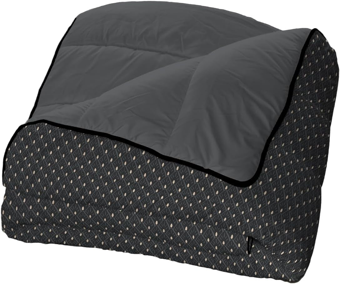 Bleu Câlin Trykt 1 person Hermance quilt, polyester, blå/grå, 140 X 200 Cm Dyner og dyner Naty Shop