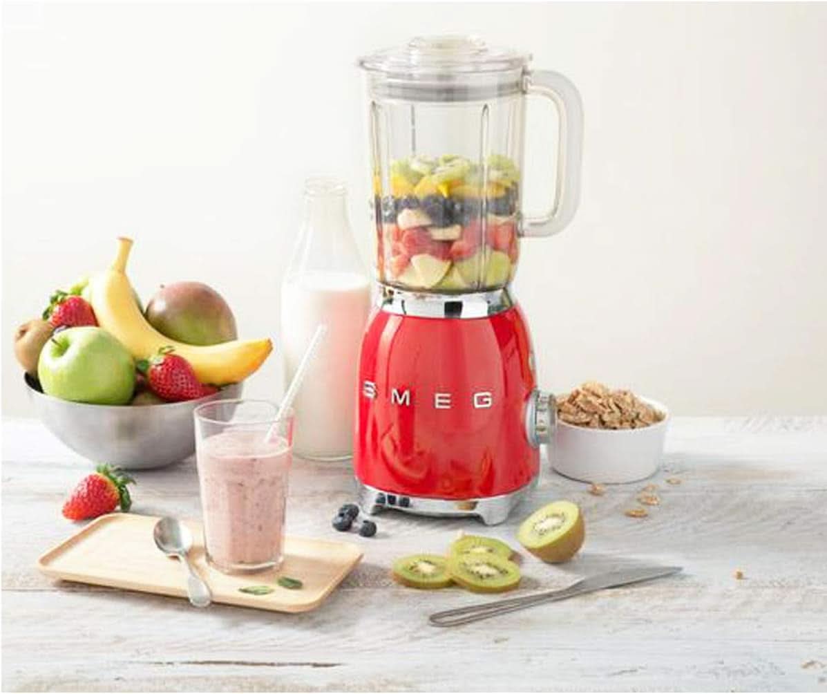 Smeg BLF01RDEU Mixer, Rot Mama si Copilul Naty Shop
