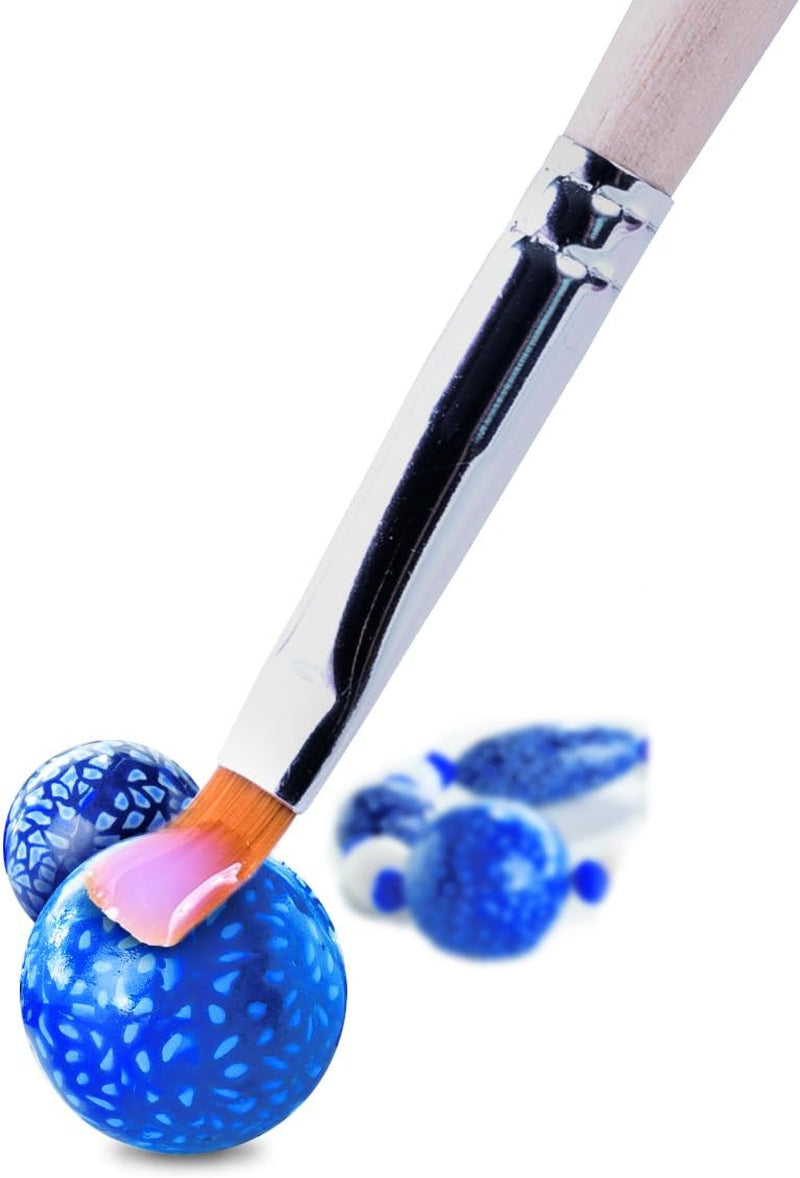 DAS Fila DAS Smart Glanzlack-Set 3290 00 Modellerwerkzeug Glanzlack und Pinsel, 19,6 x 10 x 3,8 cm