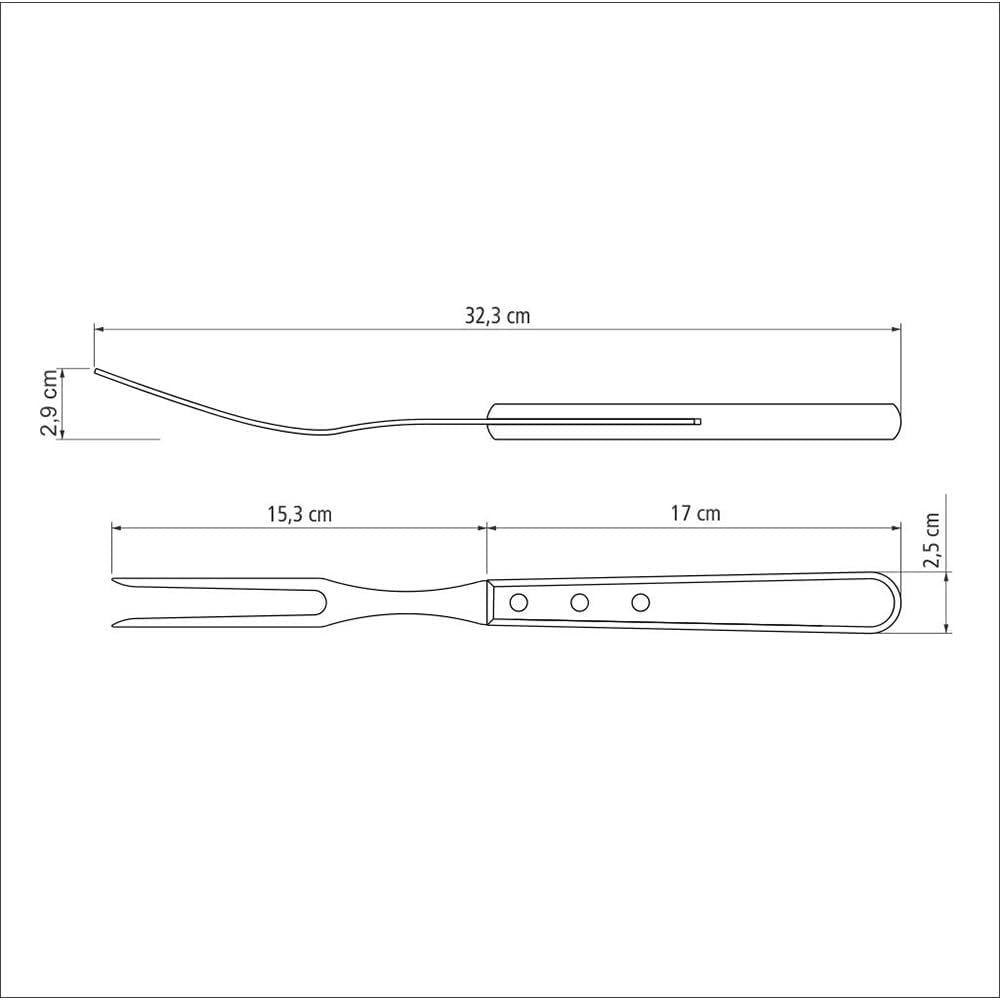 Tramontina 14-delt grillbestiksæt i rustfrit stål Steakbestik Grillsæt Køkken Naty Shop