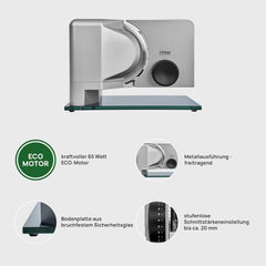 Ritter Sono 2 multifunktionel elektrisk påskærer Rasnite og Slicers Naty Shop