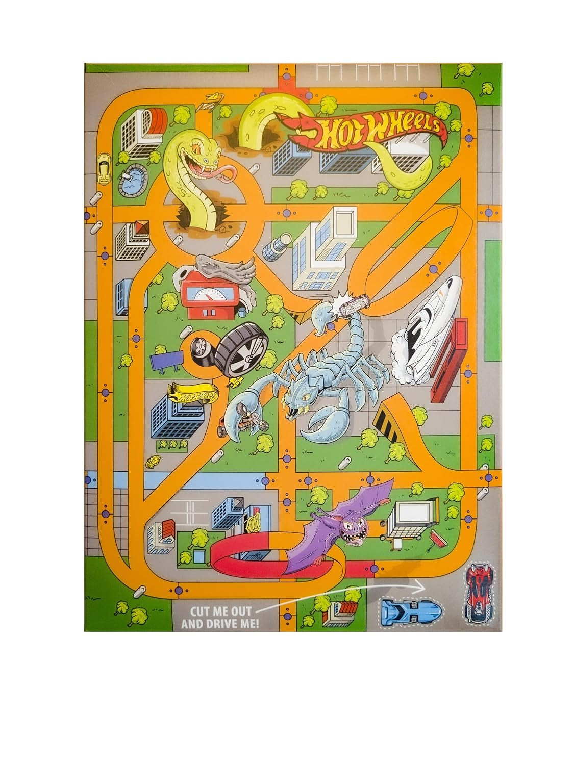 Hot Wheels Honey Loops Crunchy fuldkornsmorgenmad med tilsatte vitaminer, 1 pakke (1 x 375 g)