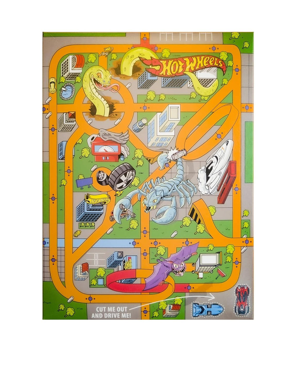 Hot Wheels Honey Loops Crunchy fuldkornsmorgenmad med tilsatte vitaminer, 1 pakke (1 x 375 g)