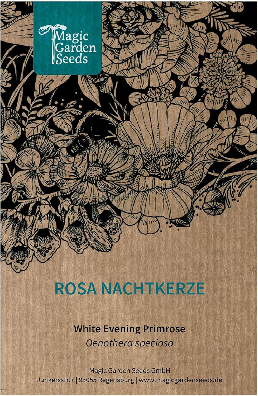 Rosa Nachtkerze (Oenothera Speciosa) Ca. 300 Samen Der Mehrjährigen Staude Steingartenpflanze Präriepflanze Blume Bienenweide