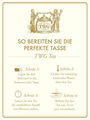 TWG Tea | Moon &amp; Sky Selection | Cutie de ceai cu 3 sortimente | 15 pliculețe de ceai cusute manual din bumbac | Set cadou